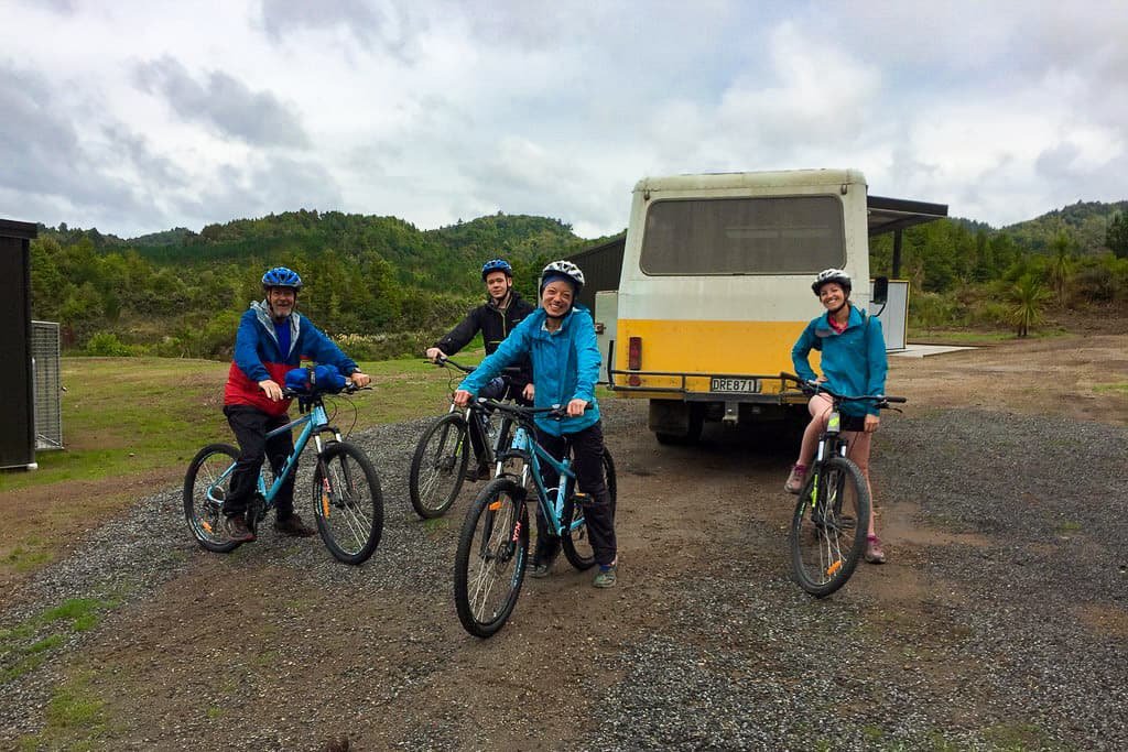 camp epic timber trail bike hire group